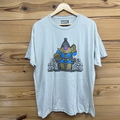 Loot Crate Marvel Shirt Mens XL Thanos Infiniti War Tee Beige B114