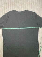 VUORI Men’s Gray Green Strato Tech Short Sleeve Knit T-Shirt M Logo V126