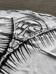Valley Edward Scissorhands “Vale Dreams” White/Black Graphic Logo Tee S