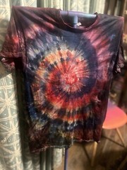 Medium MADE TO ORDER * Pick 3 Colors – Tie Dye T-shirt