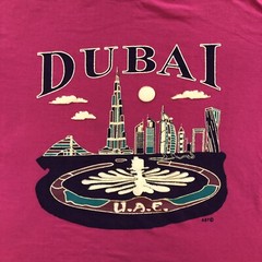 dubai t shirt Men’s 2XL Pink Graphic Print UAE