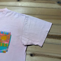 Vintage 90s Big Cedar Lodge Resort Beach Surf Tropical Souvenir T-Shirt – Large