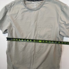 Kenneth Cole Men’s Green Stretch T-Shirt Slim Fit Organic Cotton Blend M