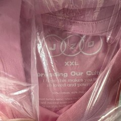 JZD Pink “Queer Todos Los Días” Graphic T-Shirt Unisex Sizes XXL- NWT