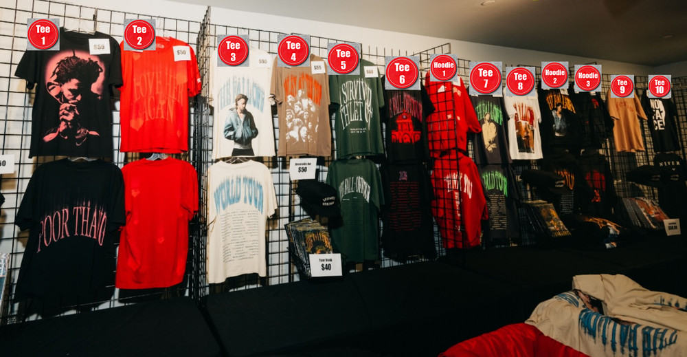 J. Cole The Fall-Off World Tour 2026 Merch Tee, Hoodie