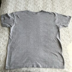 Vintage Champion Army Shirt Tee Mens Large Gray Military Single Stitch 80s USA