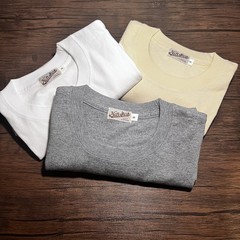 Bronson Non Stock Tubular T-Shirt -S💯% cotton LOT OF 3 Beige, Grey & White