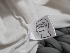 Brain Dead Kiko Kostadinov Asics White FruitFly Long Sleeve Shirt Medium