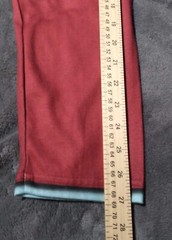 Faux Real Shirt Men’s 2XL Red Long Sleeve Stretch Ron Burgandy Halloween Costume