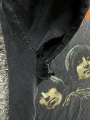 The Beatles Rubber Soul Graphic Crewneck Short Sleeve T-Shirt Black Mens Size M