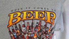 Mens M Beer T-Shirt Moderation Is Overrated ,Medium Graphic T #3