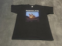 Audioslave Black T-Shirt on Fruit of The Loom – Size Large (Free P+P)