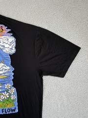 Asos Graphic Print T-Shirt Mens L Oversized Black “Open Yorur Eyes” Streetwear