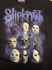 Slipknot T Shirt XL Black Here Comes the Pain 25 Years Tour Merch NEW *flaw