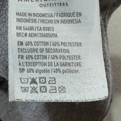 American Eagle Outfitters Men’s Medium Gray Short Sleeve T-Shirt