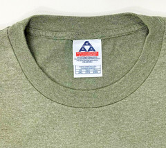 Hawaiian Tropical T-Shirt Mens Hawaiian Islands Heather Army Green 2XL NWOT