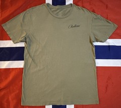 Pendleton Mens Bison Graphic T-Shirt Buffalo Sunset Heritage Khaki Tee Men’s L