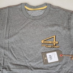 NWT Howler Men’s Medium Toyota Land Cruiser T Shirt Gray Limited Edition Hiking