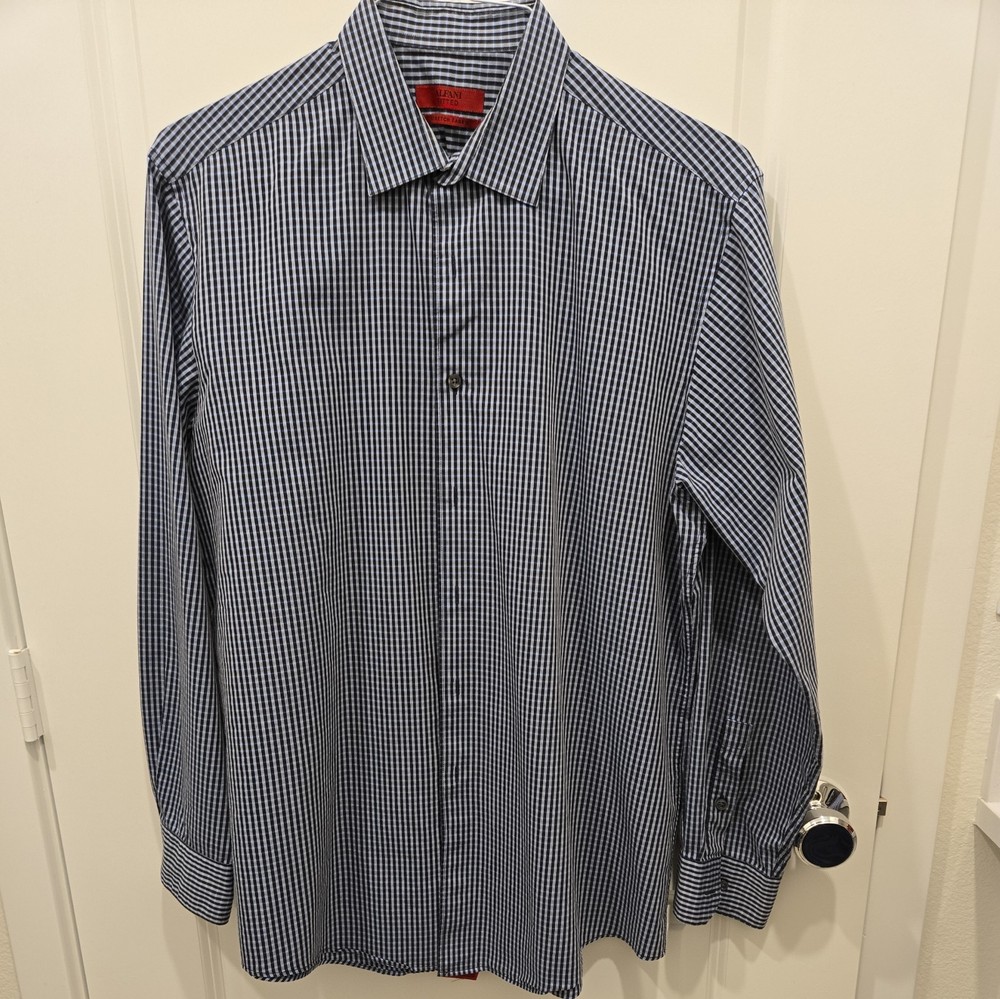 Lot of 7 Various Brands Long Sleeve Button Up Shirts Size Large and XL