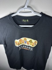 Taiwan Aborigines Graphic T-Shirt Black Large Tourist Souvenir Art Tee Vintage
