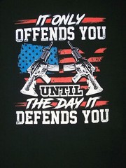 2nd Amendment Shirt Adult Extra Large Black Graphic Patriotic Short Sleeve Mens