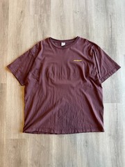 Vintage 90s Patagonia T-shirt Beneficial T XL Burgundy Gorpcore Organic Cottton