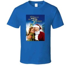 Miracle On 34th Street Movie Tee Classic Holiday Film T Shirt