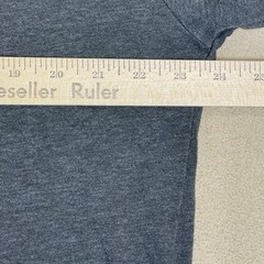 Pendleton T Shirt Mens L Gray Long Sleeve Bison Logo Crew Neck Lightweight Tee