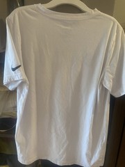 Boys Nike Logo T-Shirt XL White Multi-Color Short Sleeve Tee