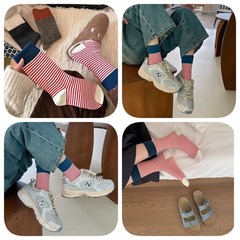 Athletics Socks for Women and Girls Cute Ankle Cotton Sports Casual 6 Pairs
