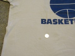 Vtg 90s BOBCAT BASKETBALL Sixth Man T-SHIRT Mens XL University Sports Team 1990s