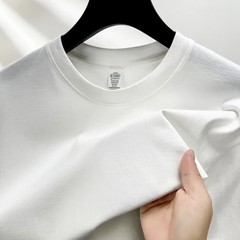 Men T Shirt 100% Cotton Short Sleeve Round Neck Breathable Half Sleeve Casual