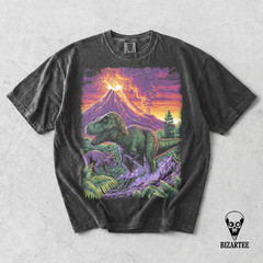 Vintage 90s Dinosaur TShirt – Prehistoric Triceratops, Y2k Grunge Shirt