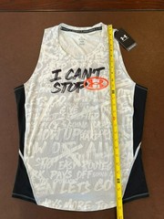 Under Armour Gray Black I Can’t Stop Sleeveless Compression Tank Top XL