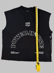 Darc Sport Powerhouse Gym Wolves Premium Box Cut Muscle Tee Men’s Medium NWT