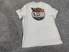 5.11 Tactical Shirt Mens 2XL Gray Purpose Built Gear Graphic T-Shirt Tee