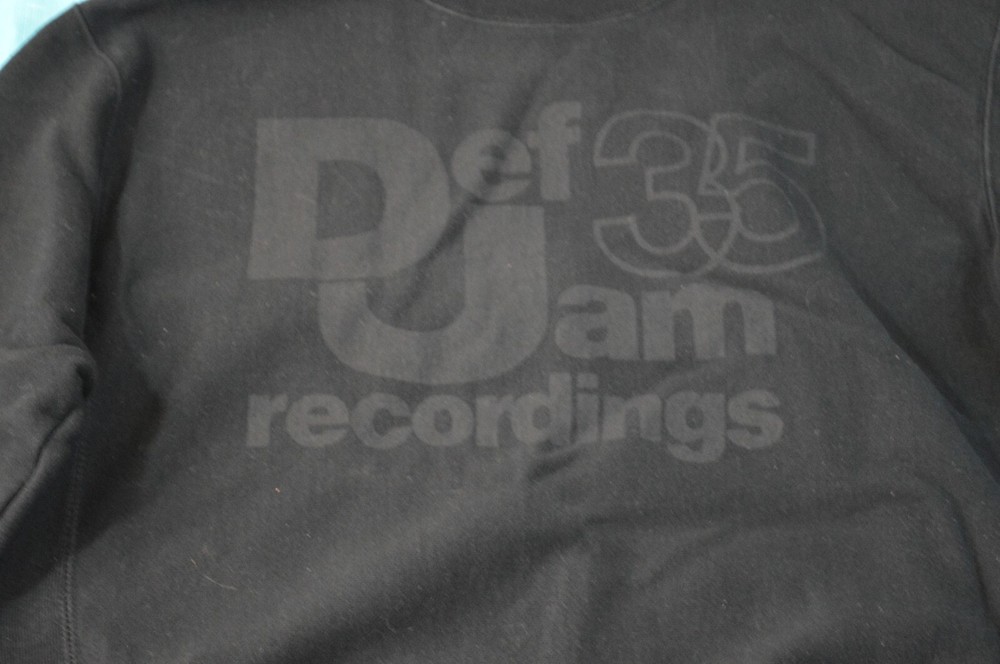 Champion Def Jam Recordings 35 Anniversary Sweatshirt Adult Size Large