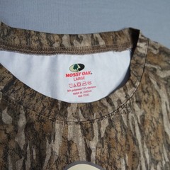 Mossy Oak Hydroplex Yosemite Sam Rippin Heaters Performance Camo Shirt Mens L