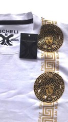 Men’s Bucheli Cotton T Shirt,Italian Style,Slim Fit,Stretch L….A21.A