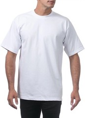 Brand New Pro Club Heavy Weight Short Sleeve T Shirt Black & White