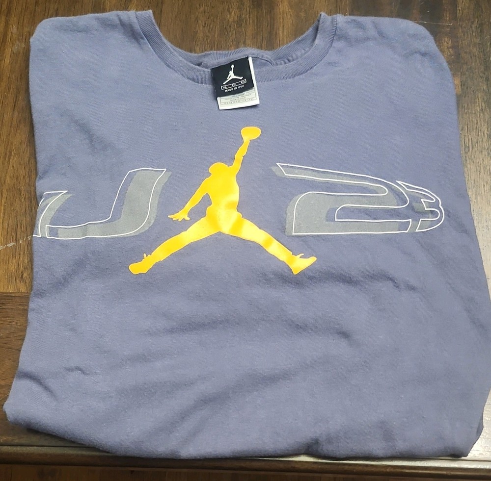 Jordan Jumpman Purple Graphic Logo Crew Neck Short Sleeve T-Shirt Men’s XL