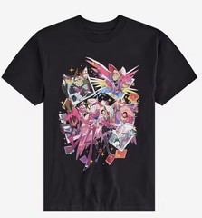 Hazbin Hotel Pride Group T-Shirt Cartoon Unisex T-Shirt (Not Official Merch)