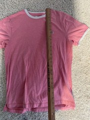 Levis shirt adult medium pink short sleeve crewneck casual outdoor mens a236****