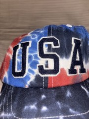 POLO Ralph Lauren NATIONAL TEAM USA TIE-DYE CHINO BALL CAP Leather Strap