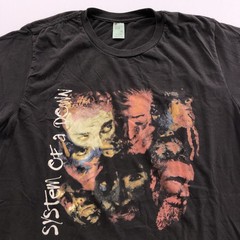 Vintage System of a Down Searching For a Satellite Signal Shirt SM Painted Faces