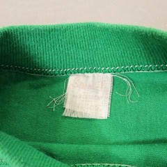 Vintage Stedman Sport T Shirt 70s Football Heavyweight School 1/2 Short Sleeve