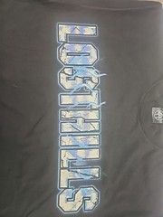 LOST HILLS LOGO FRONT AND MIRROR STYLE LGO BACK BLACK MEN’S LG (OS) FIRE 🔥 🔥