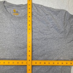 Carhartt K231 Original Fit Long Sleeve Logo T-Shirt Gray 2XL SP13 USA Workwear