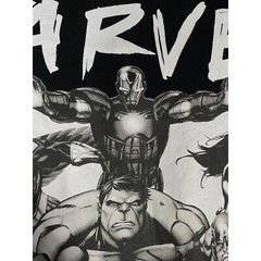 Marvel Comics 1963 Avengers Assemble Heroes Black Longsleeve T-Shirt Men’s SMALL