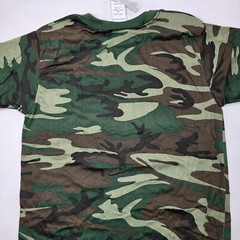 Vintage NWT Woodland Camouflage T Shirt Single Stitch Medium Regular
